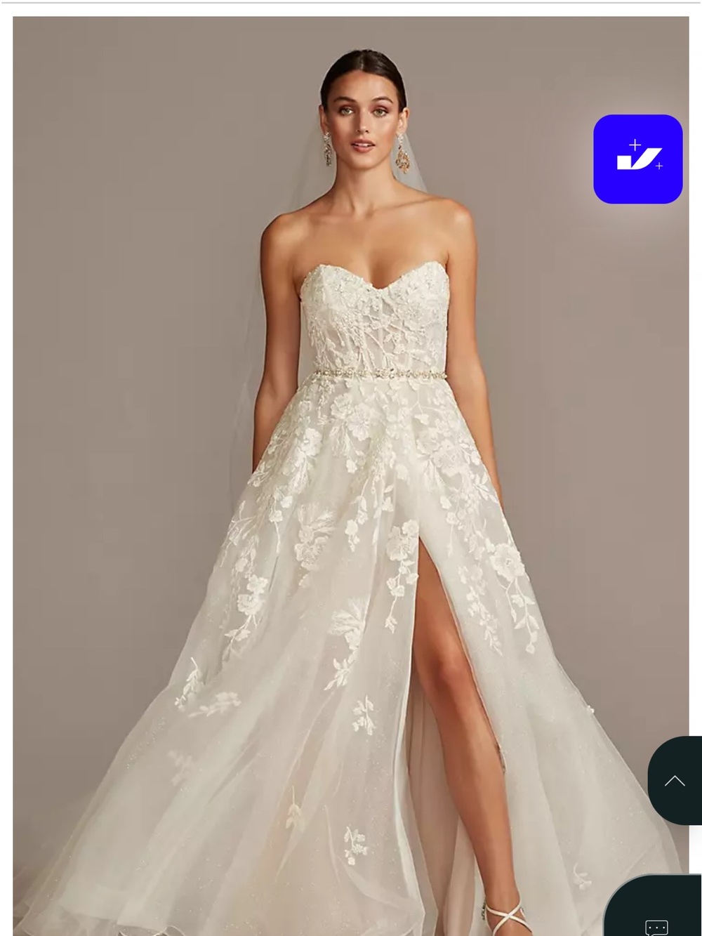 NWT Galina Signature Wedding Dress - Picture 12 of 13